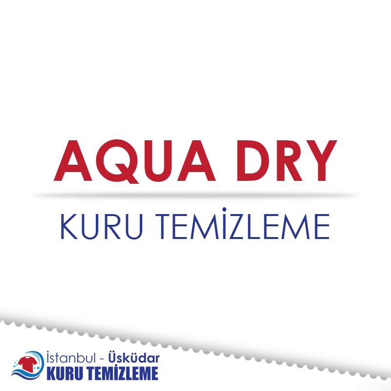 Aqua Dry Kuru Temizleme : Kapak Görseli