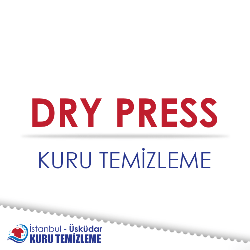 Dry Press Kuru Temizleme : Kapak Görseli