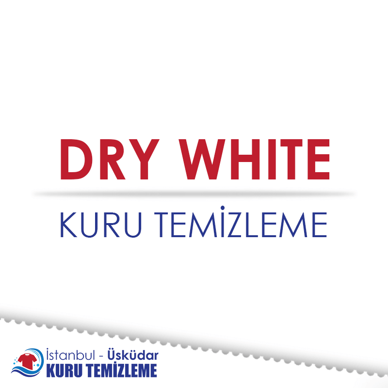 Dry White Kuru Temizleme : Kapak Görseli