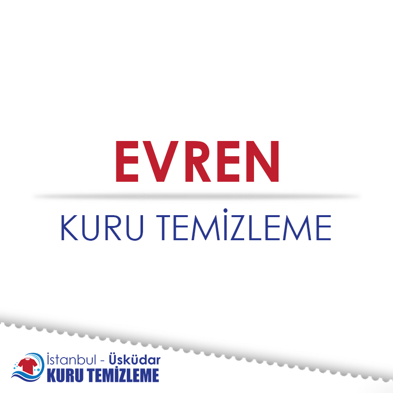 Evren Kuru Temizleme : Kapak Görseli