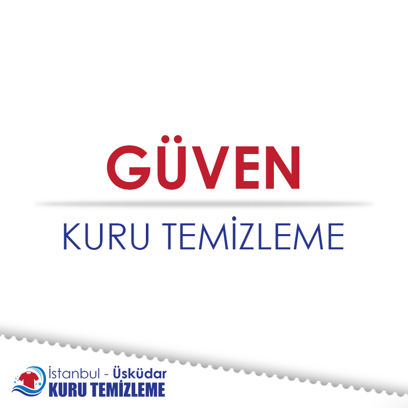 Güven Kuru Temizleme : Kapak Görseli