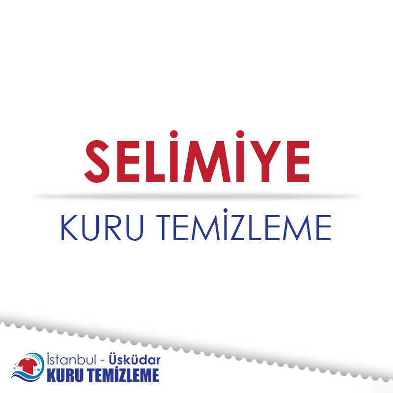 Selimiye Kuru Temizleme : Kapak Görseli