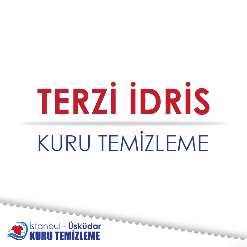Terzi İdris Kuru Temizleme : Kapak Görseli