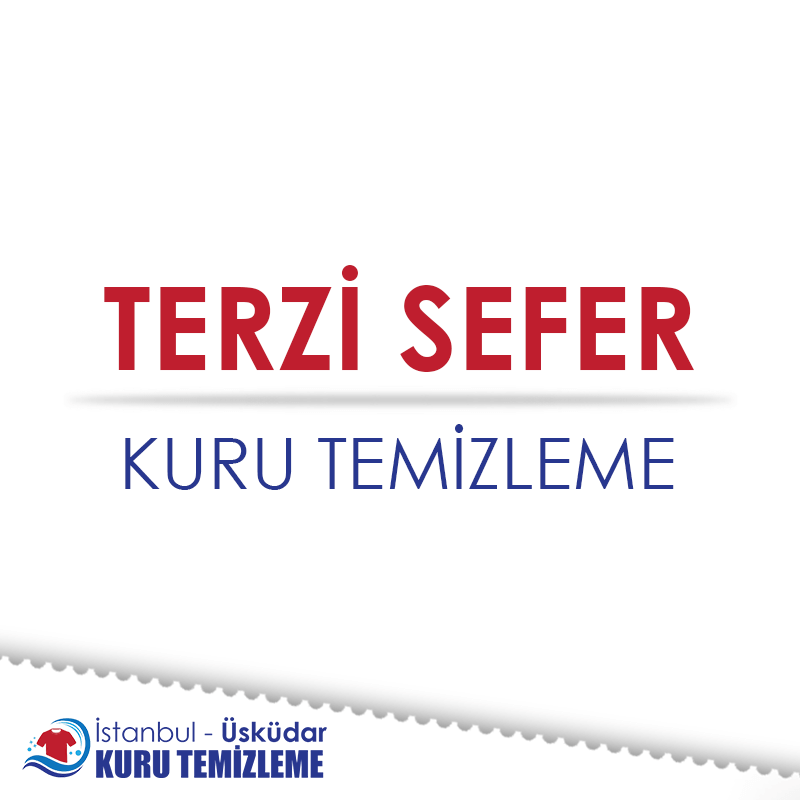 Terzi Sefer Kuru Temizleme : Kapak Görseli