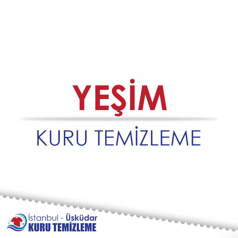 Yeşim Kuru Temizleme : Kapak Görseli